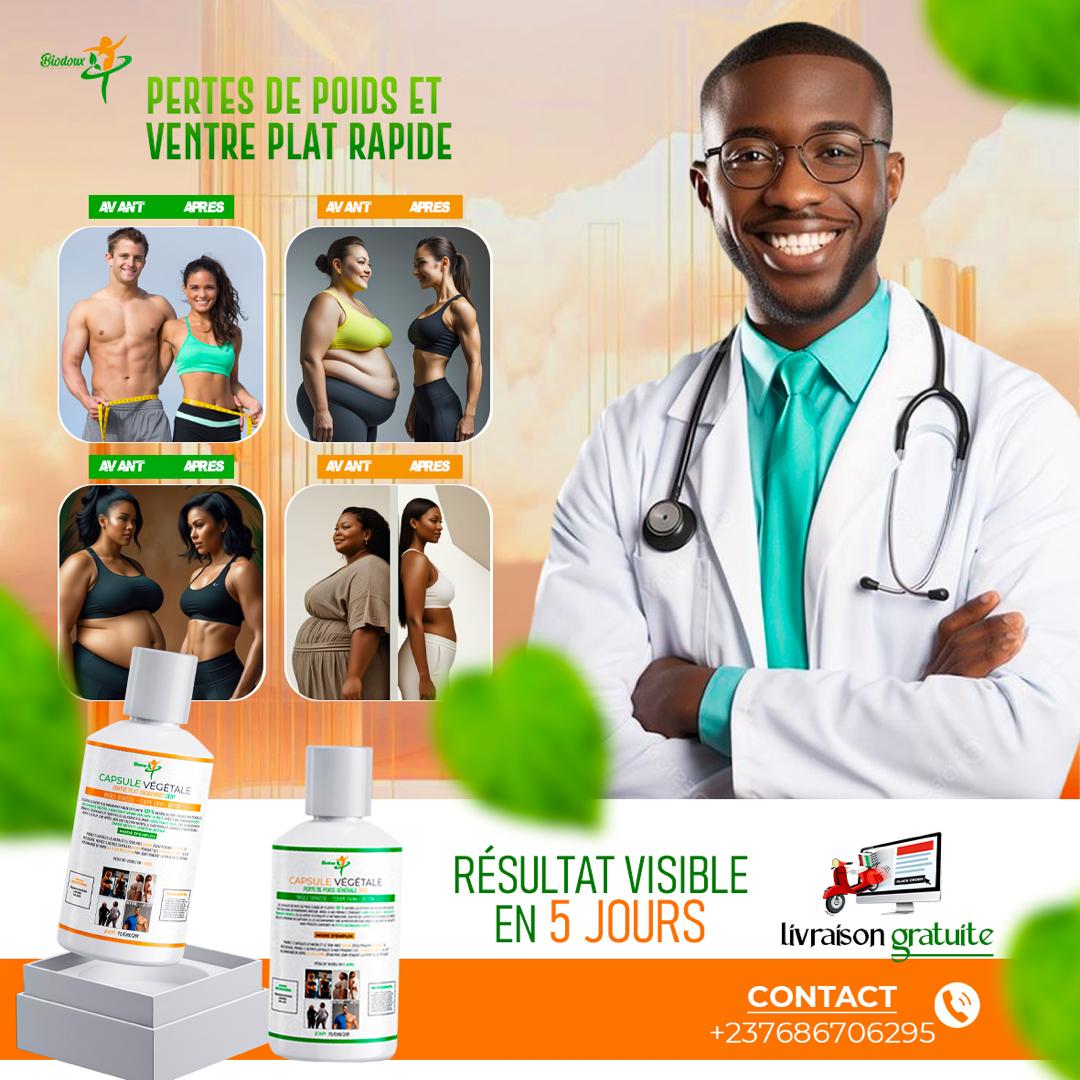 Gélules pour perte de poids générale