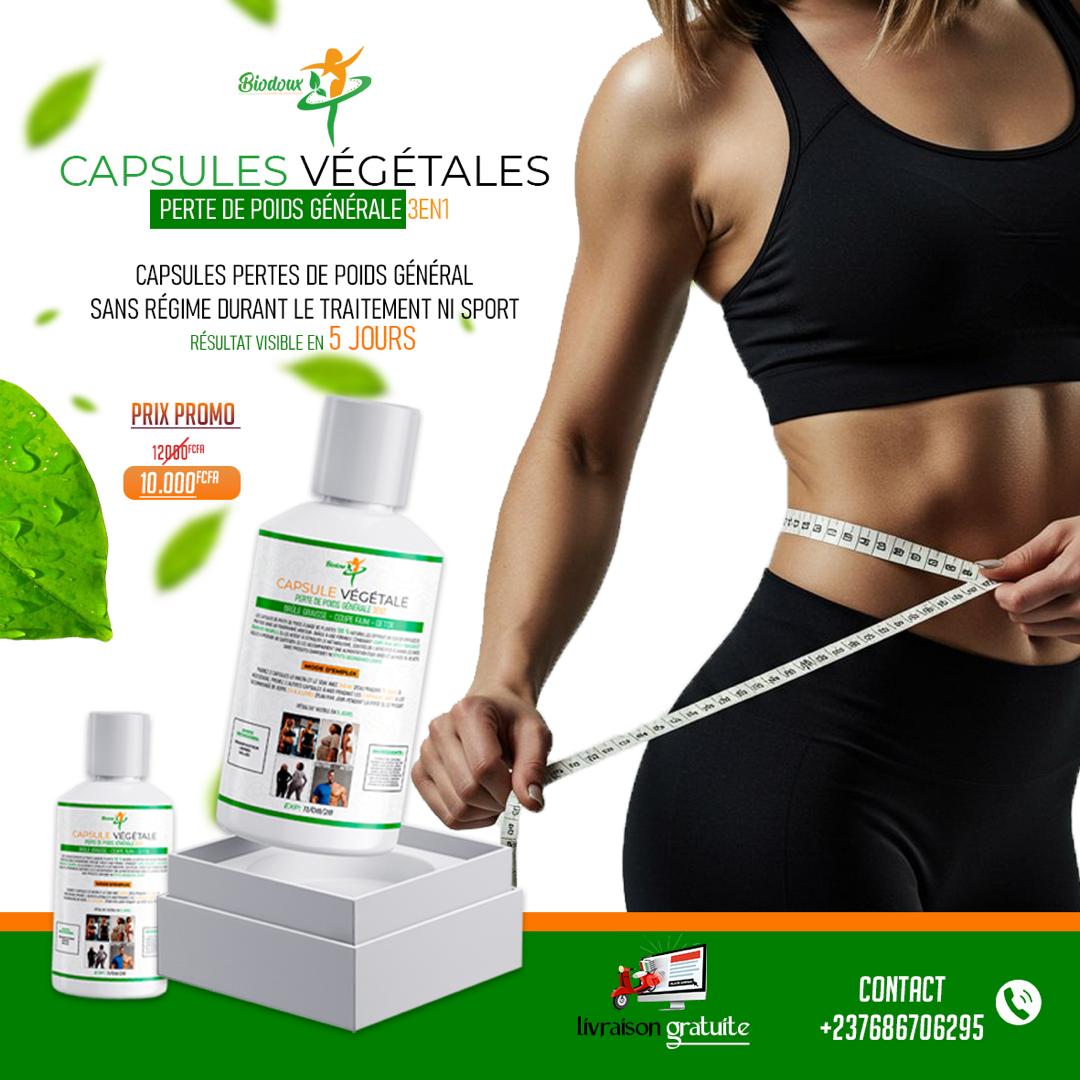 Gélules pour perte de poids générale